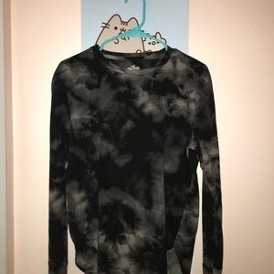 Grey/black hollister long sleeve